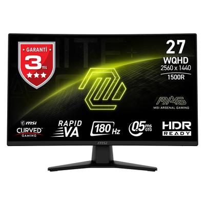 27 MSI MAG 274CQF WQHD 180HZ 0.5 MS ADAPTIVE CURVED GAMING