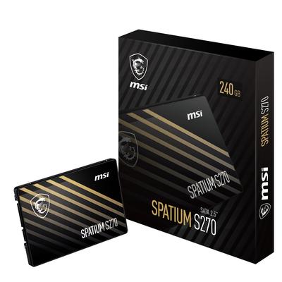 480GB MSI SSD SPATIUM S270 SATA 2.5 500/450MB/s