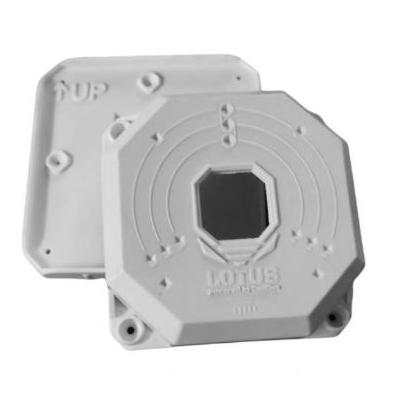 CAM BOX LOTUS JB-411 BEYAZ PLASTİK KARE BUAT (TABAN DAHİL)
