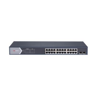 HIKVISION DS-3E1526P-SI 24XGE+2XGE/SFP 370W F.GİGABİT POE SWİTCH