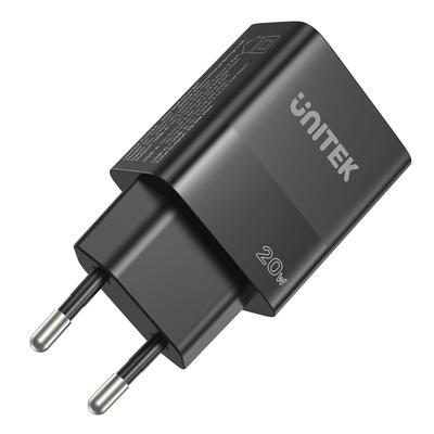 Unitek 20W Hızlı Şarj Adaptörü 1*USB-C (P1124ABK-EU)