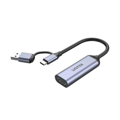 UNITEK 4K VIDEO CAPTURE HDMI TO USB-C/A (V1167A)