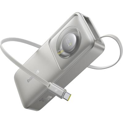 BASEUS FREE2PULL 30W 10.000MAH POWERBANK - GREY
