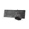 A4 TECH KR-9276 Q USB STANDART KLAVYE+OPTİK MOUSE