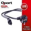 QPORT Q-POWY1.5 1.5 METRE PC POWER KABLOSU